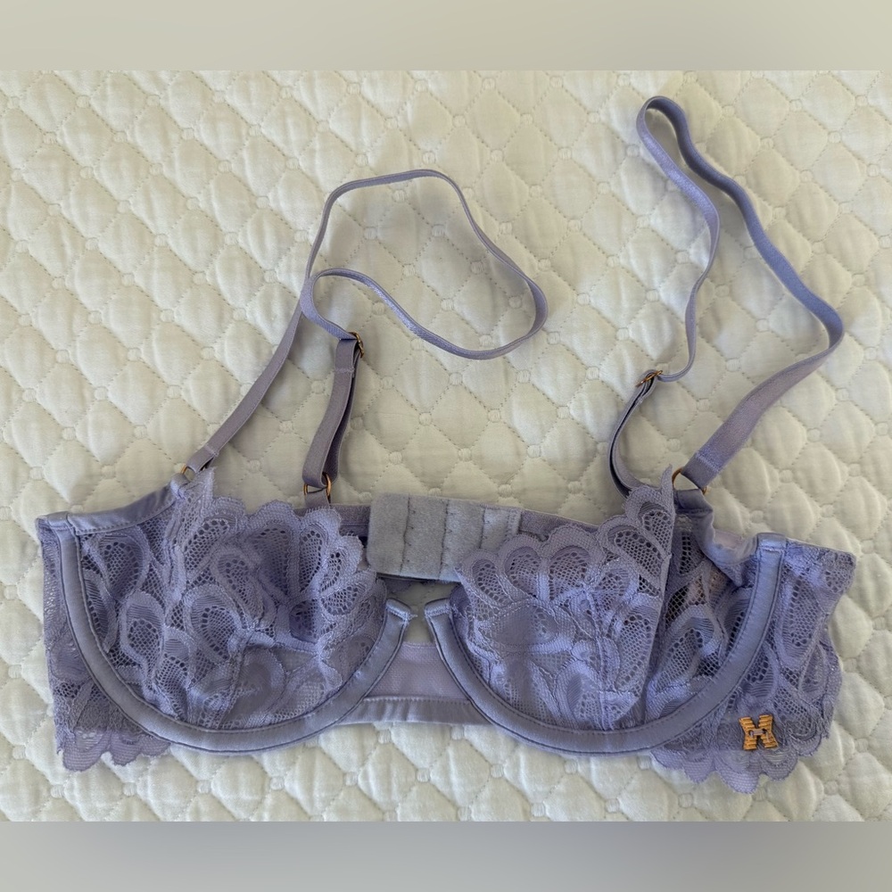SAVAGE X FENTY Lavender Lace Bra 32B